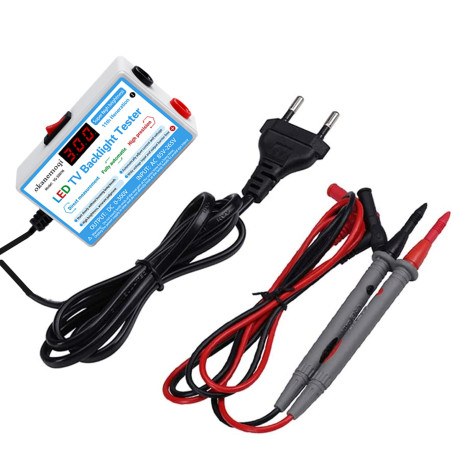 Testeur de rétroéclairage pour TV LED - Outil d'essai pour réparation de perles avec lampe LED avec écran LCD numérique - Tensio