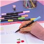 BIC Kit d’écriture Pastel avec Feutres double pointe, Porte-mines, Surligneurs et Feutres d'écriture - Corps et Encres Pastel As