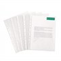 Exacompta - Réf. 5920E - Sachet de 50 pochettes perforées en Polypropylène lisse haute résistance - Epaisseur 9/100ème - Perfora