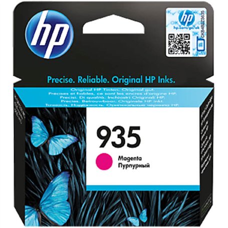 HP 935 Cartouche d'Encre Magenta Authentique (C2P21AE) pour HP OfficeJet 6820e