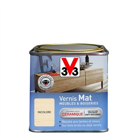 V33 Vernis intérieur Mat meubles & boiseries