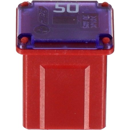 Restagraf - Fusible J-Case Low Profil - Protection Circuit Électrique de 50 A et 58 V - Pour l'Automobile et l'Industrie - Réf.