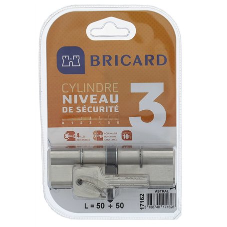 Bricard 17162 Cylindre débrayable Astral 2