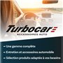 TURBOCAR - Lingettes nettoyantes, lingettes nettoyantes voiture - Lingettes nettoyantes pour les plastiques intérieurs - Sachet