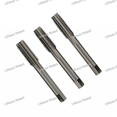 Tivoly 1050051030050 Jeu de 3 Tarauds Main Hss