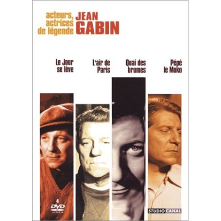 Coffret Jean Gabin 4 DVD - Vol. 4 : Le Jour se lève / L'Air de paris / Quai des brumes / Pépé le moko
