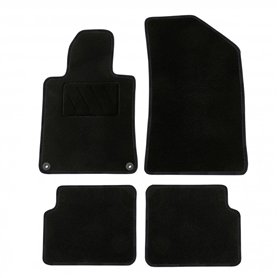 DBS - Tapis de Voiture - sur Mesure pour 508/508 SW (2010 à 2018) - avec Clips de Fixation - Tapis de Sol antidérapant pour Auto