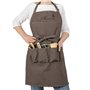 La Cordeline Mixte Marron Tablier de jardinage ou cuisine chocolat