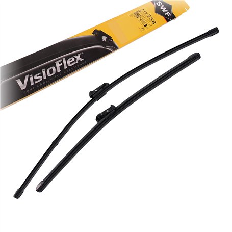 SWF Das Original - SF298 - Kit d'Essuie-glaces Plats 600 mm / 450 mm d'Origine de Haute performance