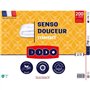 DODO - Couette tempérée 350 g/m² - SENSO DOUCEUR - 200 x 200 cm - Blanc