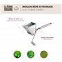 La Bonne Graine N3008X Moulin Fines Herbes Inox, Gris