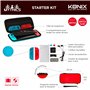 Konix Mythics Pack d'accessoires gaming Starter Kit Nintendo Switch - Housse - Verre trempé - Boîtier jeux - Écouteurs - Appuie-
