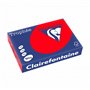 Clairefontaine Trophée 1004 Ramette de 250 feuilles papier 160 g Format A4 Rouge