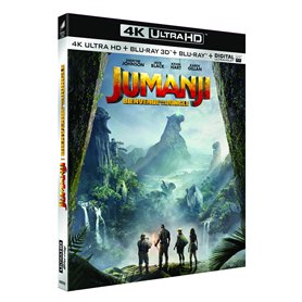 Jumanji : Bienvenue dans la Jungle [4K Ultra-HD 3D + Blu-Ray + Digital Ultraviolet]