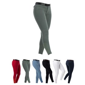 Riding World Pantalon d'équitation pour femme et enfant Alexandrie | Pantalon d'équitation avec genoux en tissu | avec poches av Riding World Pantalon d'équitation pour femme et enfant Alexandrie | Pantalon d'équitation avec genoux en tissu | avec poches av
