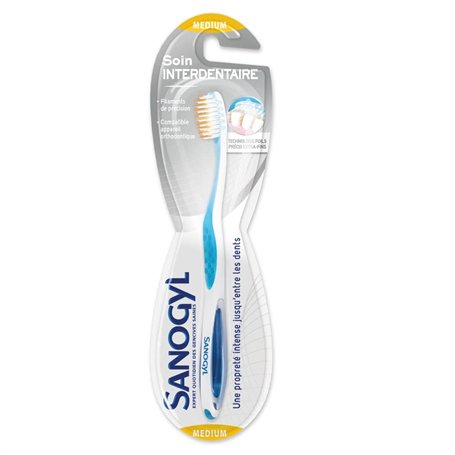 Sanogyl Brosse à Dents Soin Interdentaire Moyen