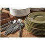 Ménagère 16 pièces Inox Gamme ORLEANS Avec 4 couteaux L 22 cm, 4 fourchettes L 20 cm, 4 cuillères à soupe L 20 cm et 4 cuillères