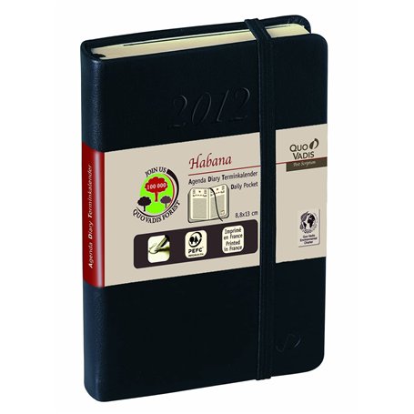 Quo Vadis - Recharge Agenda - 2025 - Président - Semainier Planning - Français - 13 mois de décembre à décembre - 21x27 cm - Pap