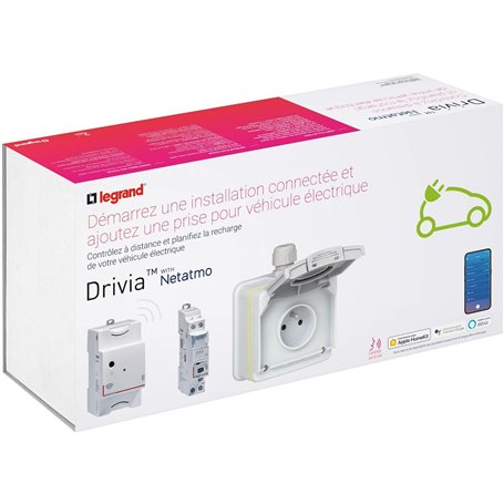 LEGRAND - Pack prise Green’up Access pour recharge véhicule électrique + module connecté