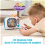 VTech - Magi TV des Découvertes - Télé Bébé Musicale avec Télécommande Bébé Jouet Interactif, Effets Lumineux - Jouet Parlant Bi
