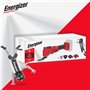 ENERGIZER - Outil Multifonction Sans Fil Multitool 20V Oscillant–7000-19000 o/min, 6 Vitesses, Poignée Soft Grip & Auxiliaire Sc