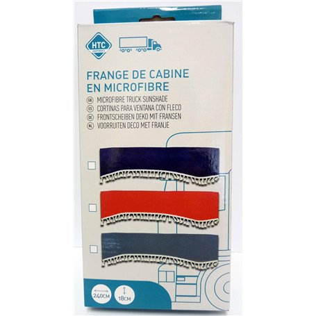 HTC - Franges DE Pare Brise Bleu 240X18CM