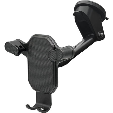 Support Voiture Pare-brise / Tableau de bord Maintien berceau ajustable Noir + Garantie à vie Force Power Lite