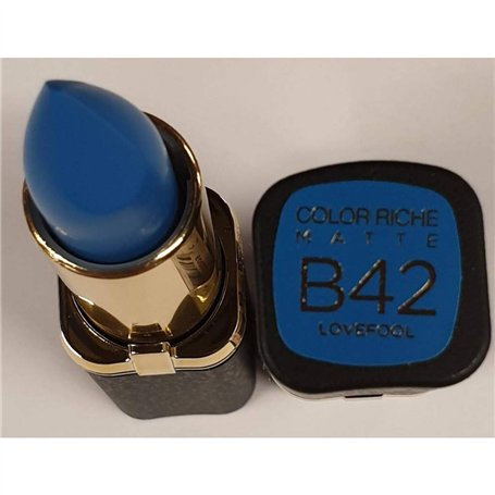 L'OREAL - Rouge à lèvres - COLOR RICHE MATTE - B42 LOVEFOOL