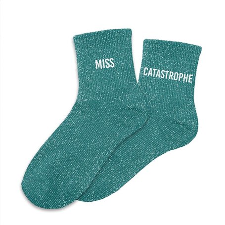 STC Chaussettes paillettes duo miss catastrophe