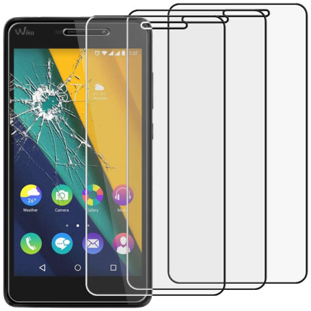 ebestStar - Pack x3 Verre trempé compatible avec Wiko Pulp Fab 4G Film Protection Ecran Vitre protecteur anti casse