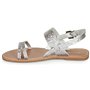 CHATTAWAK Femme 9MONIAARGENT40 Sandale, Argent, 40 EU