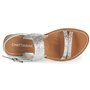 CHATTAWAK Femme 9MONIAARGENT40 Sandale, Argent, 40 EU