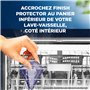 Finish Protector - Protection Des Verres Et De La Vaisselle - Produit Lave Vaisselle - Complement Pastille Lave Vaisselle - Lot 
