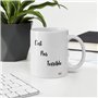 Kalféa Mug humour Amour café sans sucre levrette sans fessée Tasse céramique drôle homme femme et coquine idée cadeau Noël anniv