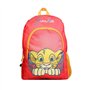 Bagtrotter Sac à Dos 37 cm avec Poche Disney Le Roi Lion Simba Rouge