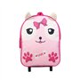Bagtrotter Sac à Dos à roulettes 31 cm Maternelle Kids Rose Chiot