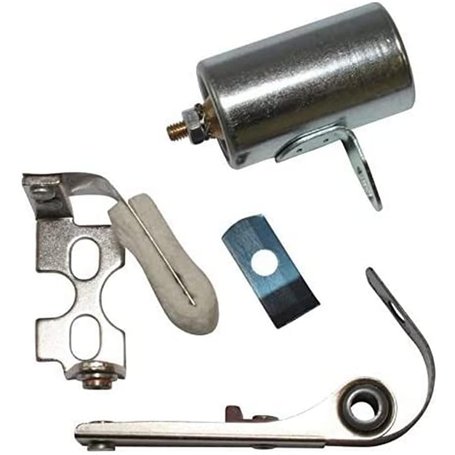 cyclingcolors condensateur à visser + rupteur compatible avec solex 2200 3300 3800 5000 vis platinées moto cyclomoteur vélo