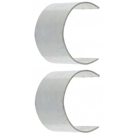 cyclingcolors 2x Clip d'accroche de toile de store pour tube Ø30mm extérieur Accessoire Volet roulant Maintien Fenêtre Baie vitr