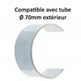cyclingcolors 2x Clip d'accroche de toile de store pour tube Ø70mm extérieur Accessoire Volet roulant Maintien Fenêtre Baie vitr