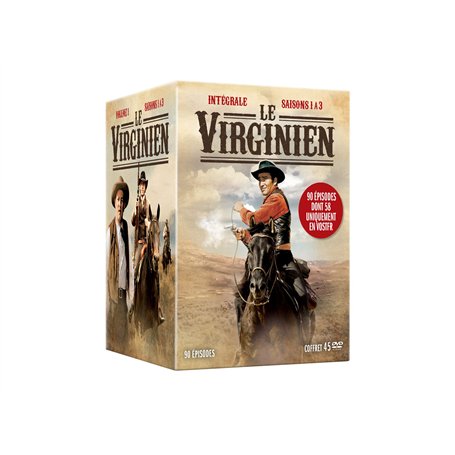 Le Virginien - L'intégrale volume 1 - Saisons 1 à 3 - Coffret 45 DVD