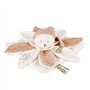 DOUDOU ET COMPAGNIE - Doudou Collector Ours Rose Édition 25 Ans avec Boîte Cadeau pour Offrir – Doudou Peluche Naissance Ultra D