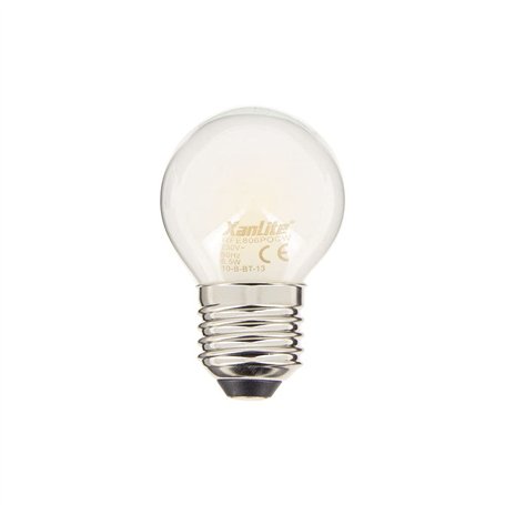 Xanlite Ampoule LED Filament P45 Culot E27 - Ampoule LED Angle D'Éclairage 280° - Ampoules LED Lumière Blanche 6