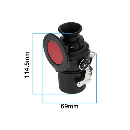 X2 DK23 Oeilleton Caoutchouc pour Viseur Type DK23 DK-23 Compatible Nikon D300 D300s D500 D7100 D7200...etc. Eyecap Eyecup - ADA