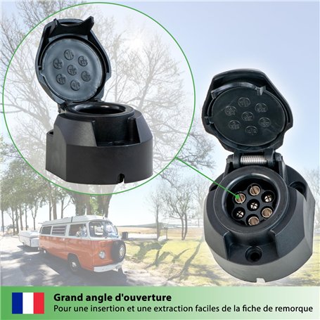 Albert de Thiers - L'IRRESISTIBLE - Couteau Office 9 cm - Lame Acier Inoxydable Tranchante - Manche ABS 3 Rivets - Protection PV