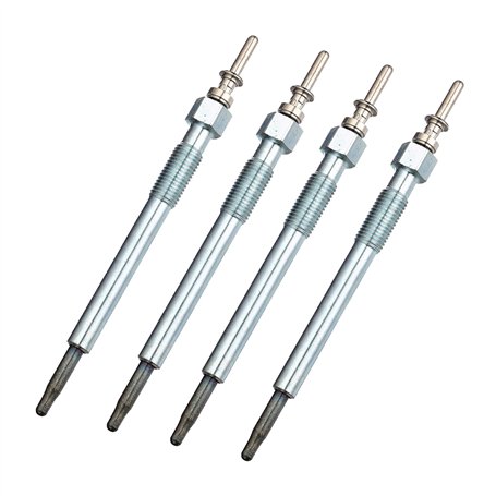 (Lot de 4) Bougie de préchauffage compatible pour Civic Astra G H J Corsa C D Combo Meriva Zafira 1