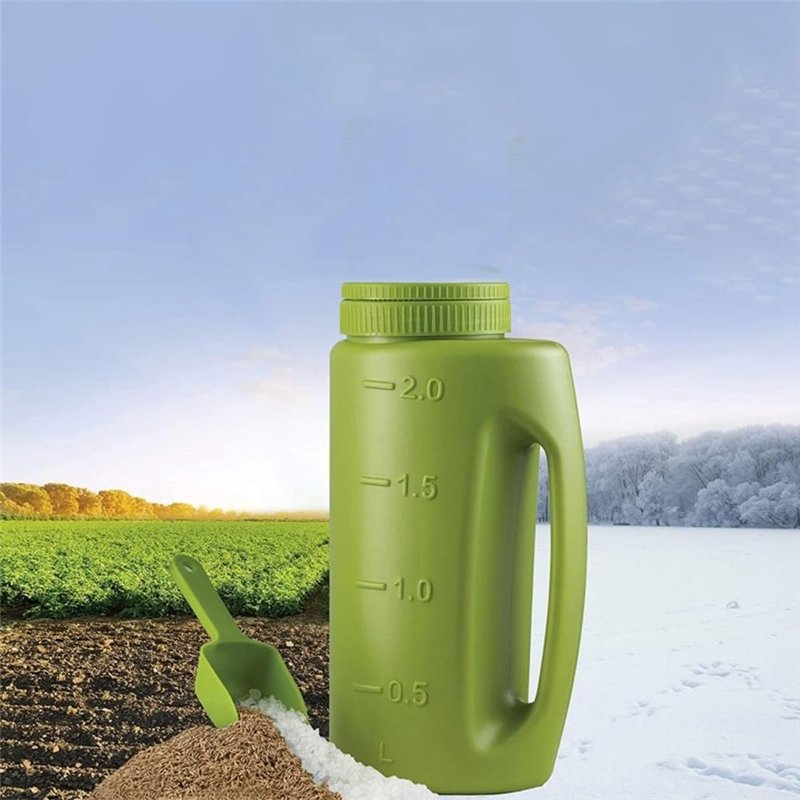 Bocal en verre avec couvercle incassable en verre violet anti UV. bocal rangement cuisine avec thermomètre et hygromètre intégré