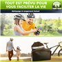 Youngrow – Barre Traction Velo Enfant, Barre de Remorquage Velo pour Enfants et Adultes. Tire Velo Rétractable 2,3m, Supporte Ju