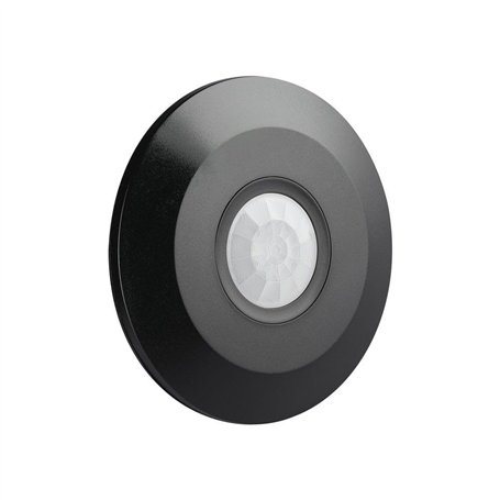 Détecteur de Mouvement PIR Infrarouge Slim IP20 de Plafond 360° - Black - VT-5087