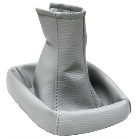 AERZETIX: Soufflet de Levier de Vitesse en Simili Cuir Gris Clair