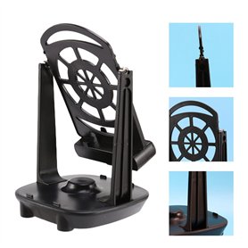 AERZETIX - C40675 - Lot de 2 Adaptateurs/supports pour haut-parleurs de voiture Ø165 mm - côté de montage portières avant - comp